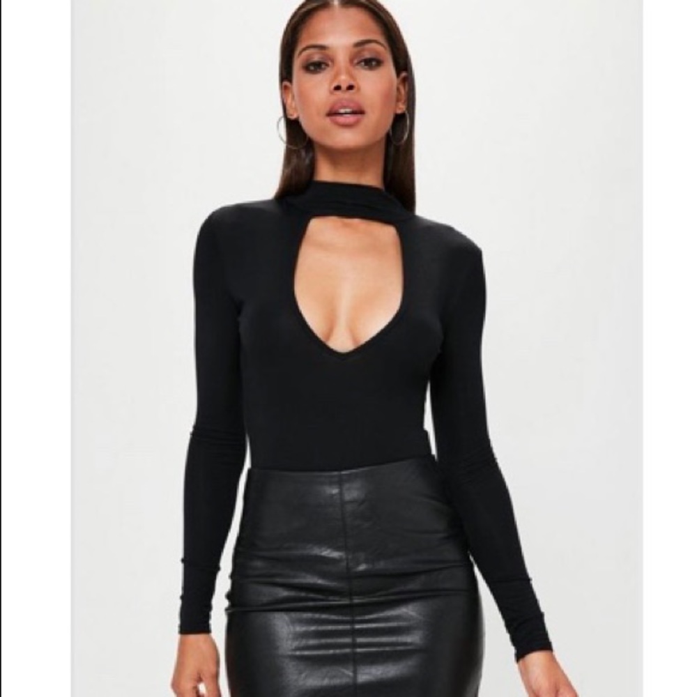 Black Missguided Bodysuit